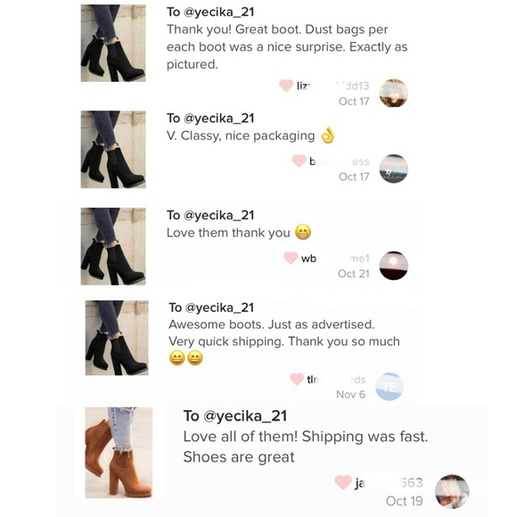 Tan Ankle High Chunky Heel Booties - Picture 4 of 5